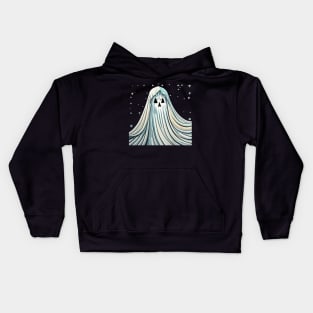 White sheet ghost Kids Hoodie